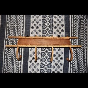 Vintage Storage & Organization - Bamboo/Wicker Shelf Vintage Storage & Organization - Bamboo/Wicker Shelf